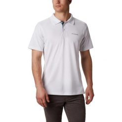 Koszulka męska Columbia Utilizer Polo z kołnierzykiem. Białe koszulki polo męskie Columbia, m, bez wzorów, z poliesteru, sportowe, bez kołnierzyka, bez ramiączek. Za 190.30 zł.