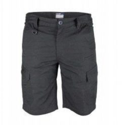 Szorty robocze ripstop+spandex rozm.L, 220g/m2, szare. Szare szorty sportowe męskie Dedra, bez wzorów, sportowe. Za 93.04 zł.