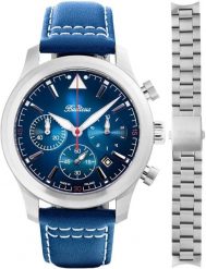 Zegarek męski Balticus BALFSQCHBLU-P niebieski. Niebieskie zegarki męskie Balticus. Za 2,790.00 zł.