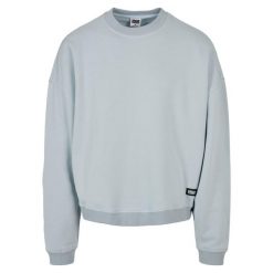 Bluza Urban Classics 80's Crewneck. Niebieskie bluzy nierozpinane męskie Urban Classics, m, bez wzorów, bez ramiączek, bez kaptura. Za 214.00 zł.