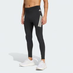 Adi365 Iconic// Rajstopy do biegania. Czarne bielizna termoaktywna męska ADIDAS, m, bez wzorów, bez ramiączek, do biegania, climacool (adidas). Za 279.00 zł.