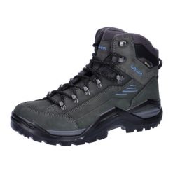 Buty trekkingowe męskie Lowa Renegade Evo Mid Gtx. Niebieskie buty trekkingowe męskie Lowa, bez wzorów, z gumy, za kostkę, bez zapięcia. Za 1,066.00 zł.