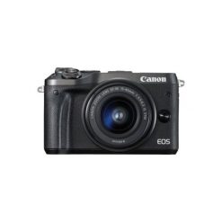 Produkt z outletu: Aparat CANON EOS M6 + EF-M 15-45mm 3.5-6.3 IS STM. Akcesoria fotograficzne marki Canon. Za 2,597.00 zł.