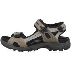 Buty do chodzenia męskie Ecco Offroad. Zielone buty trekkingowe męskie ecco, bez wzorów, z materiału, sportowe, bez obcasa, bez zapięcia. Za 623.00 zł.
