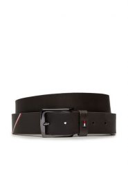 Tommy Hilfiger Pasek Męski Denton AM0AM12546 Brązowy. Brązowe paski męskie Tommy Hilfiger, bez wzorów, ze skóry. Za 129.99 zł.