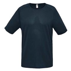 Męska Sportowa Koszulka Raglanowa. Niebieskie t-shirty sportowe męskie SOL'S, m, bez wzorów, sportowe, bez ramiączek. Za 46.99 zł.