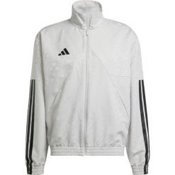 Bluza Męska adidas Rozsuwana Sportowa Dresowa Treningowa bez Kaptura r. M. Białe bluzy rozpinane męskie ADIDAS, m, bez wzorów, z dresówki, sportowe, bez ramiączek, bez kaptura. Za 263.00 zł.
