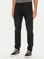 Only & Sons Jeansy Weft 22028638 Czarny Slim Fit. Czarne jeansy męskie Only & Sons, bez wzorów, z bawełny. Za 109.99 zł.