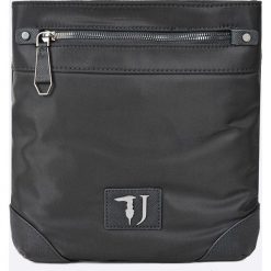 Trussardi Jeans - Saszetka Brooklin. Czarne saszetki męskie TRUSSARDI JEANS, w paski, z jeansu. W wyprzedaży za 239.90 zł.