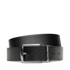 Pasek Męski Tommy Hilfiger. Niebieskie paski męskie Tommy Hilfiger, bez wzorów. Za 249.99 zł.