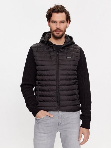 Pepe Jeans Kurtka przejściowa Martin PM702401 Czarny Regular Fit. Czarne kurtki męskie Pepe Jeans, l, bez wzorów, z bawełny, bez ramiączek, bez kaptura. Za 399.99 zł.