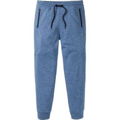 Spodnie sportowe bonprix niebieski dżins melanż. Długie spodnie sportowe męskie marki bonprix. Za 79.99 zł.