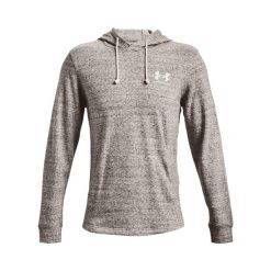 Bluza z kapturem Under Armour Rival Terry LC. Szare bluzy z kapturem męskie Under Armour, bez wzorów, z kapturem. Za 294.50 zł.