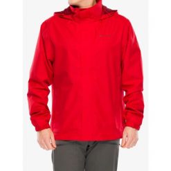 Kurtka przeciwdeszczowa męska Vaude Escape Light Jacket. Czerwone kurtki softshell męskie Vaude, m, bez wzorów, z softshellu, bez kaptura, trekkingowe. Za 329.99 zł.