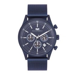 Rhodenwald & Söhne Chronograf Goodwill Niebieski Stal nierdzewna Niebieski Zegarki męskie 1 ct Męskie. Niebieskie, analogowe zegarki męskie Rhodenwald & Söhne, z koronki, z mosiądzu. Za 719.99 zł.