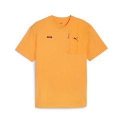 Koszulka Sportowa Męska Puma Desert Road. Brązowe t-shirty sportowe męskie Puma, m, bez wzorów, z bawełny, eleganckie, bez ramiączek. Za 94.99 zł.