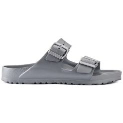 Klapki Birkenstock Arizona Eva 1003490 szare. Szare klapki i japonki męskie bez wzorów, z materiału. Za 360.01 zł.