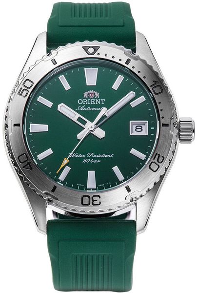 Zegarek męski Orient RA-AC0Q11E30B zielony. Zielone zegarki męskie Orient. Za 1,494.00 zł.