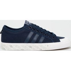Adidas Originals - Buty. Niebieskie buty sportowe na co dzień męskie Adidas Originals, m, bez wzorów, z gumy, sportowe, bez ramiączek, bez kaptura. Za 279.90 zł.