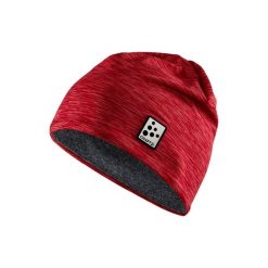Czapka Craft microfleece. Czerwone czapki męskie Craft, bez wzorów. Za 165.50 zł.