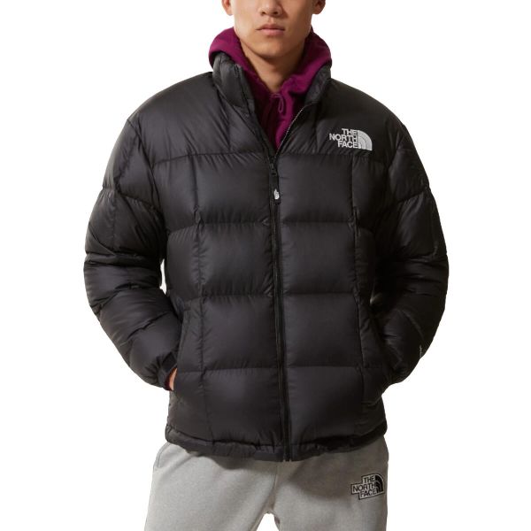 Męska Kurtka Puchowa The North Face Lhotse. Czarne kurtki męskie The North Face, m, bez wzorów, z puchu, bez ramiączek, bez kaptura. W wyprzedaży za 757.65 zł.