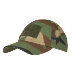 Czapka baseballowa z daszkiem. Brązowe czapki męskie Helikon-Tex, bez wzorów, sportowe. Za 82.99 zł.