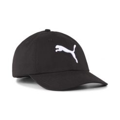 Czapka z daszkiem ESS PUMA Cat PUMA Black. Czarne czapki męskie Puma, bez wzorów, klasyczne. Za 64.59 zł.