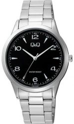 Zegarek Q&Q C10A-042P męski klasyczny czarna tarcza cyfry . Czarne zegarki męskie Q&Q. Za 119.00 zł.