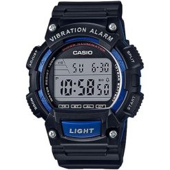Casio W-736h 2a. Czarne zegarki sportowe Casio. W wyprzedaży za 176.00 zł.
