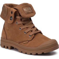 Trapery PALLADIUM - Pampa Baggy Nbk U 76434-257-M Mahogany. Brązowe buty zimowe męskie Palladium, bez wzorów, z nubiku, bez obcasa, bez zapięcia. Za 589.00 zł.