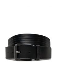 Tommy Hilfiger Pasek Męski AM0AM13021 Czarny. Czarne paski męskie Tommy Hilfiger, bez wzorów, ze skóry. Za 159.99 zł.