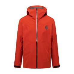 Kurtka hardshell męska Black Diamond Liquid Point. Czerwone kurtki męskie Black Diamond, m, bez wzorów, z hardshellu, bez kaptura, trekkingowe. Za 709.99 zł.