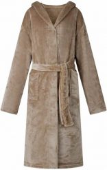 VidaXL Szlafrok z kapturem Camel xl Flanela. Brązowe szlafroki męskie vidaXL, m, bez wzorów, z kapturem. Za 141.99 zł.