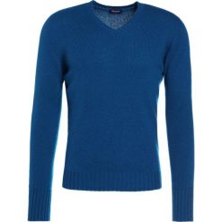 Drumohr Sweter blue. Niebieskie swetry męskie Drumohr, z materiału. W wyprzedaży za 499.95 zł.