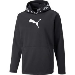 Bluza dresowa męska Puma TRAIN PWR. Czarne bluzy nierozpinane męskie Puma, l, bez wzorów, z dresówki, bez ramiączek, bez kaptura. Za 119.00 zł.