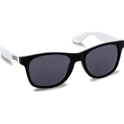 Okulary przeciwsłoneczne VANS - Spicoli 4 Shade VN000LC0Y28 Black/White. Czarne okulary przeciwsłoneczne męskie Vans, bez wzorów, z tworzywa sztucznego. Za 59.00 zł.