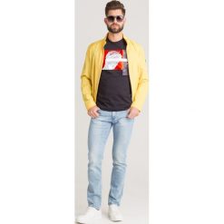 KURTKA SISKO Joop! Collection. Żółte kurtki męskie Joop! Collection, m, z aplikacjami, z materiału, bez ramiączek, bez kaptura. Za 825.30 zł.