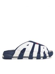 Nike Klapki Air More Uptempo Slide FQ8699 400 Granatowy. Niebieskie klapki i japonki męskie Nike, bez wzorów, z materiału. Za 379.99 zł.