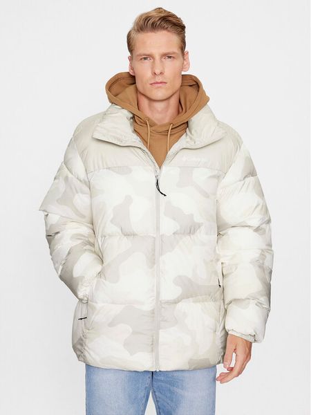 Columbia Kurtka zimowa Puffect™ II Jacket Brązowy Regular Fit. Brązowe kurtki męskie Columbia, na zimę, l, bez wzorów, z syntetyku, bez ramiączek, bez kaptura. Za 699.99 zł.