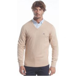 Polo Club C.H.A Sweter Męski L Beżowy. Swetry męskie marki Polo Club C.H..A. W wyprzedaży za 259.00 zł.