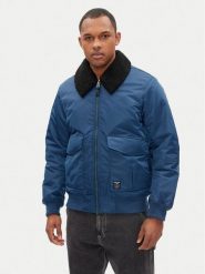 Pepe Jeans Kurtka bomber Melvin PM403060 Niebieski Regular Fit. Niebieskie kurtki męskie Pepe Jeans, m, bez wzorów, z jeansu, bez ramiączek, bez kaptura. Za 529.99 zł.