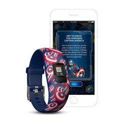 Smartband Garmin Vivofit jr. 2 Marvel (Captain America) (010-01909-12). Smartbandy marki Garmin. Za 377.80 zł.