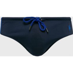 Polo Ralph Lauren - Kąpielówki. Niebieskie kąpielówki męskie Polo Ralph Lauren, l, bez wzorów, z dzianiny. W wyprzedaży za 139.90 zł.