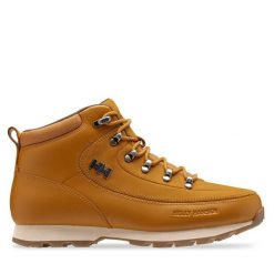 Trekkingi Helly Hansen. Brązowe buty trekkingowe męskie Helly Hansen, bez wzorów, sportowe, bez obcasa, bez zapięcia. Za 629.99 zł.