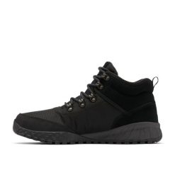 Columbia Buty Fairbanks 2100881010. Czarne buty zimowe męskie Columbia, bez wzorów, sportowe, bez obcasa, bez zapięcia. Za 489.99 zł.