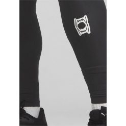 Męskie legginsy do koszykówki Hoops Team Baselayer PUMA Black. Czarne legginsy męskie Puma, m, bez wzorów, do koszykówki. W wyprzedaży za 184.00 zł.