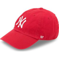 Czapka z daszkiem 47 BRAND - New York Yankees 47 B-RGW17GWS-RD Czerwony. Czapki męskie marki 47 Brand. Za 99.00 zł.