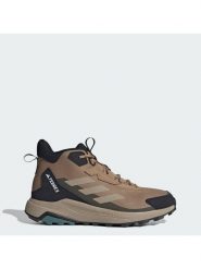 Adidas Trekkingi Terrex Anylander Mid JQ9959 Brązowy. Brązowe buty trekkingowe męskie ADIDAS, bez wzorów, z materiału, bez zapięcia, trekkingowe. Za 398.99 zł.