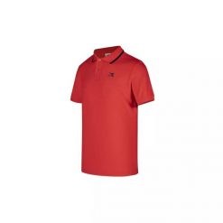 Koszulka męska DIADORA POLO SS CHROMIA. Czerwone koszulki polo męskie Diadora, m, bez wzorów, bez kołnierzyka, bez ramiączek. Za 49.99 zł.