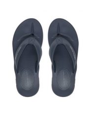 Tommy Hilfiger Japonki Molded Comfort Th Beach Sandal FM0FM05508 Granatowy. Niebieskie klapki i japonki męskie Tommy Hilfiger, bez wzorów, ze skóry. Za 149.99 zł.